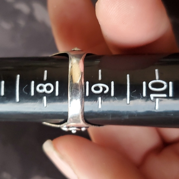 New Baltic Amber & Citrine 925 Silver Statement Ring. - Picture 16 of 16